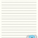 10 Best Free Printable Handwriting Paper Printablee