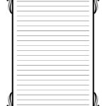 10 Best Printable Lined Stationery Printablee