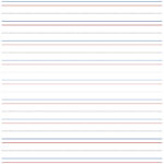 10 Best Printable Primary Writing Paper Template Printablee