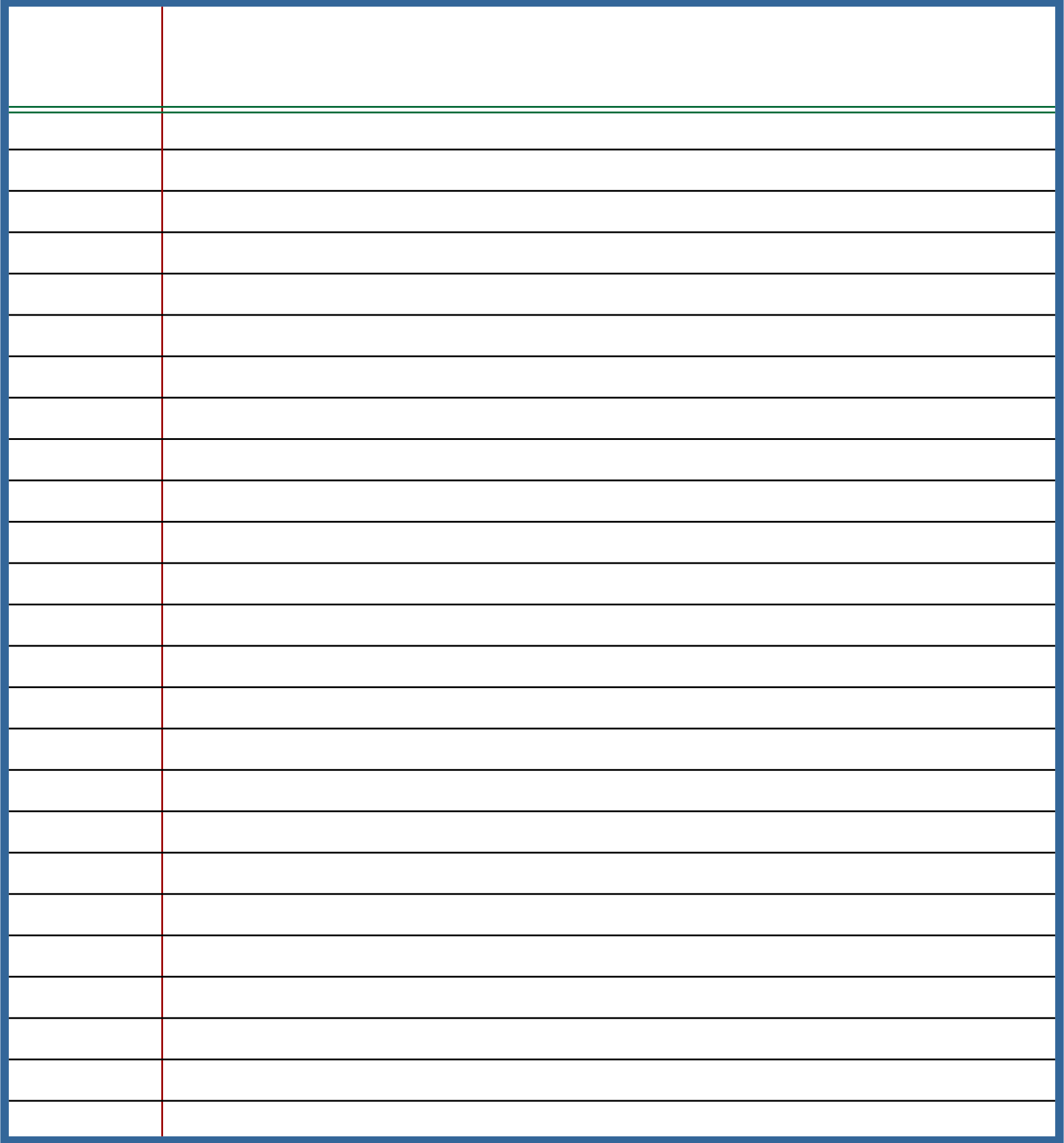 10 Best Standard Printable Lined Writing Paper Printablee