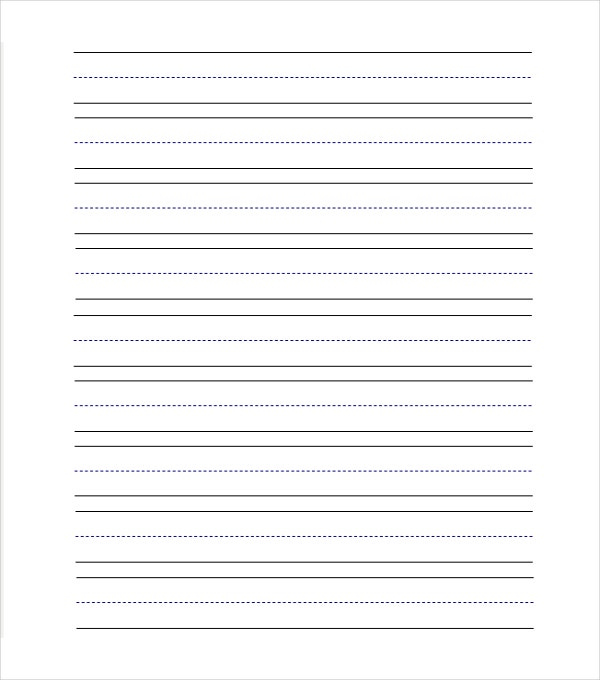 11 Line Paper Templates Free Sample Example Format Free 