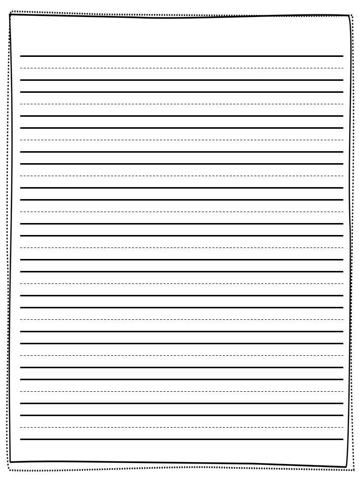 1st Grade Writing Paper Template Writing Worksheets Writing 