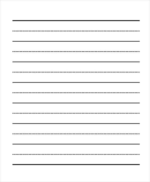 28 Printable Lined Paper Templates Free Premium Templates