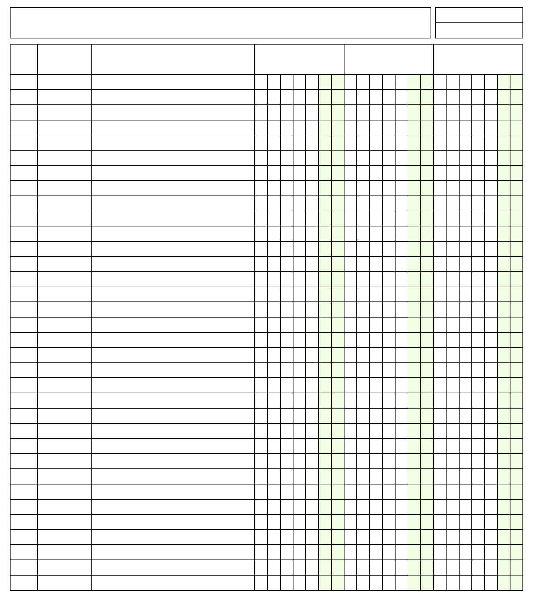 3 Column Lined Paper Template For Your Needs