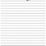 4 Best Free Printable Lined Writing Paper Kids Printablee