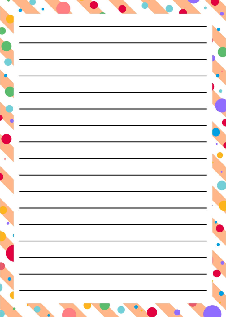 8 Best Images Of Printable Christmas Lined Paper With - vrogue.co