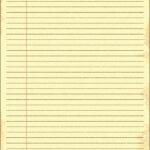 8 Lined Notebook Paper Template SampleTemplatess SampleTemplatess