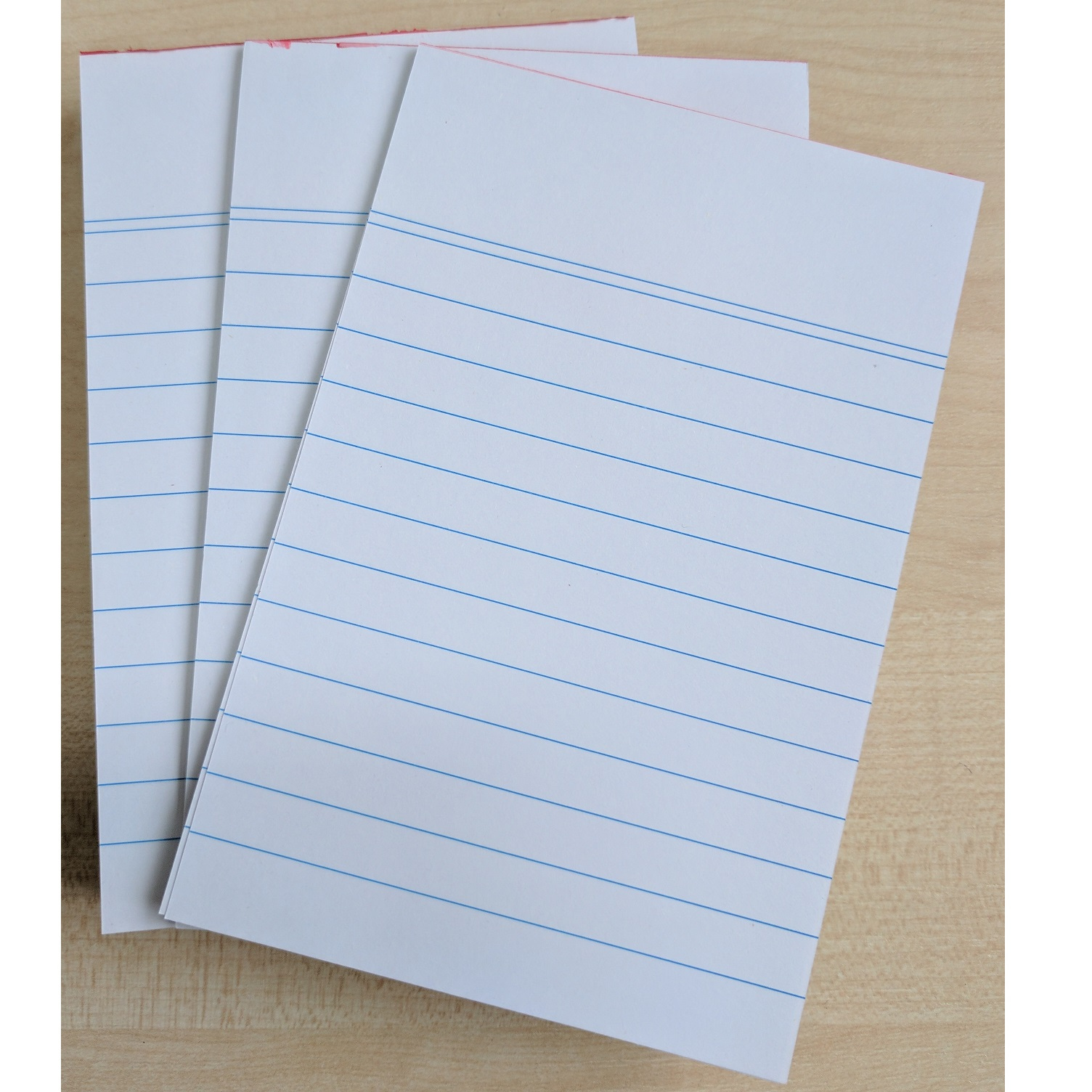 8 X A6 Lined Paper Writing Pads 20 Pages Each Stationery Reporters 