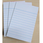 8 X A6 Lined Paper Writing Pads 20 Pages Each Stationery Reporters