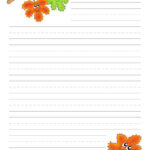 Autumn Leaves Writing Paper