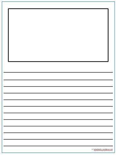 Story Writing Paper Printable