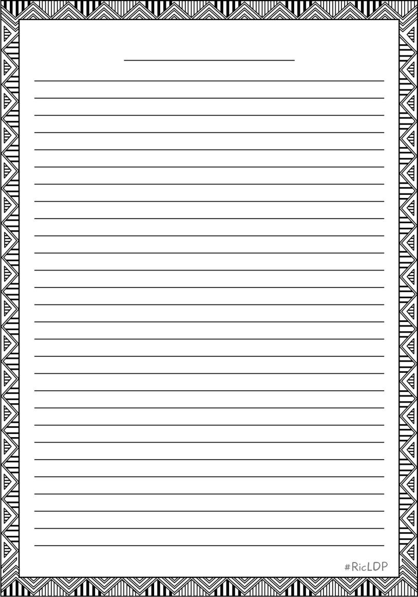 Bundle Of 14 Bible Coloring Pages Writing Paper Printable Letter 