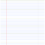 College Ruled Notebook Paper Templates At Allbusinesstemplates