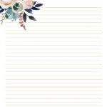 Cute Lined Paper To Print And Download Other Lines Templates