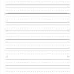 Dotted Line Writing Paper Dotted Line Writing Paper For Kids 2019 01 21