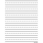 Dotted Line Writing Paper Dotted Line Writing Paper Print Out 2019