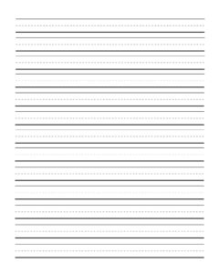 Elementary Lined Paper Printable Free Free Printable | Lined Paper ...