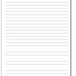 Elementary Lined Paper Printable Free Free Printable