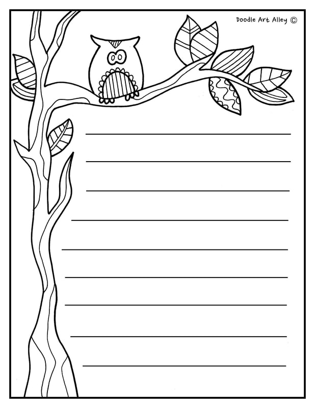 Fall Coloring Pages Printables Classroom Doodles