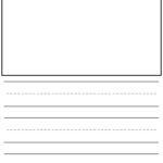 Free Kindergarten Lined Writing Paper Kindermomma