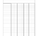 Free Printable 4 Column Ledger Paper Free Printable