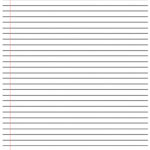 Free Printable Blank Lined Paper Template In Pdf Word Notebook