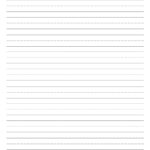 Free Printable Lined Paper Handwriting Paper Template Paper Trail