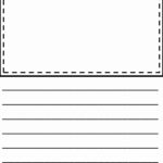 Free Printable Writing Paper With Picture Box Free Printable