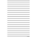 Giant Thick Line Writing Paper Pad Of 50 Walmart
