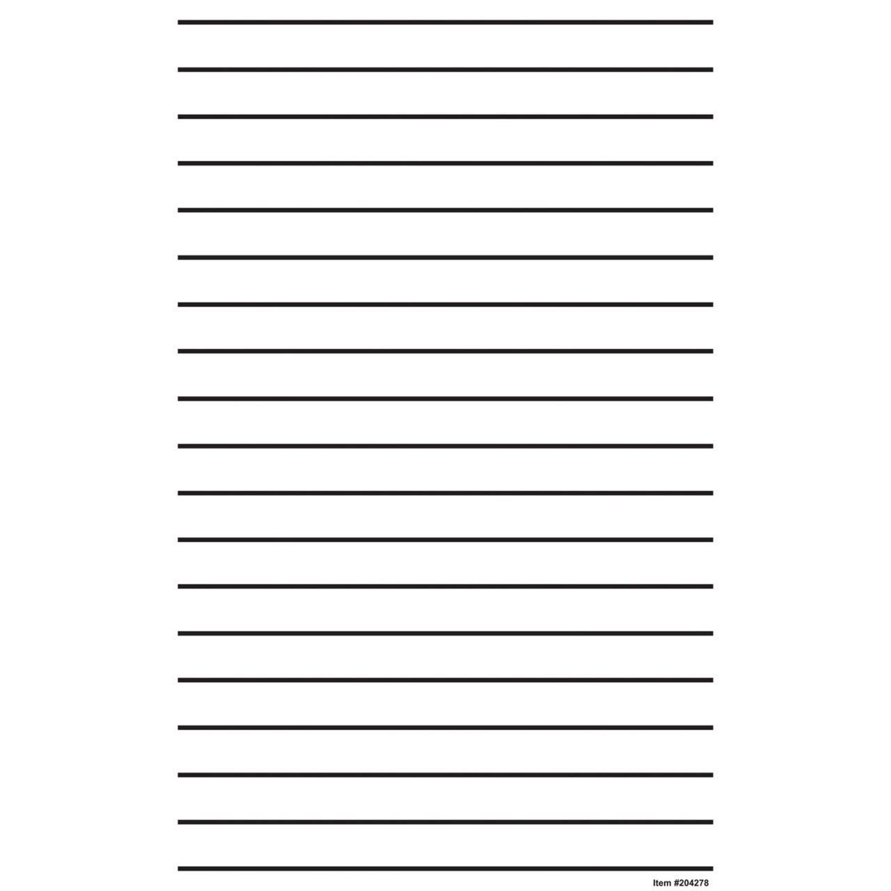 Giant Thick Line Writing Paper Pad Of 50 Walmart