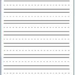 Handwriting Sheets Printable 3 Lined Paper