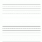 K Writing Paper Templates With Images Kindergarten Writing Paper