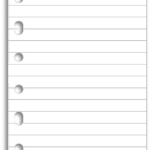 Lined Paper Clipart Cliparts Co