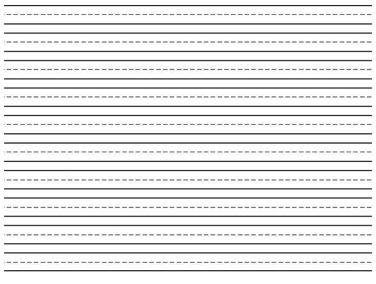 Lined Paper For First Grade Lined Writing Paper For First Grade 