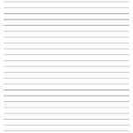 Lined Paper For Kids 101 Printable