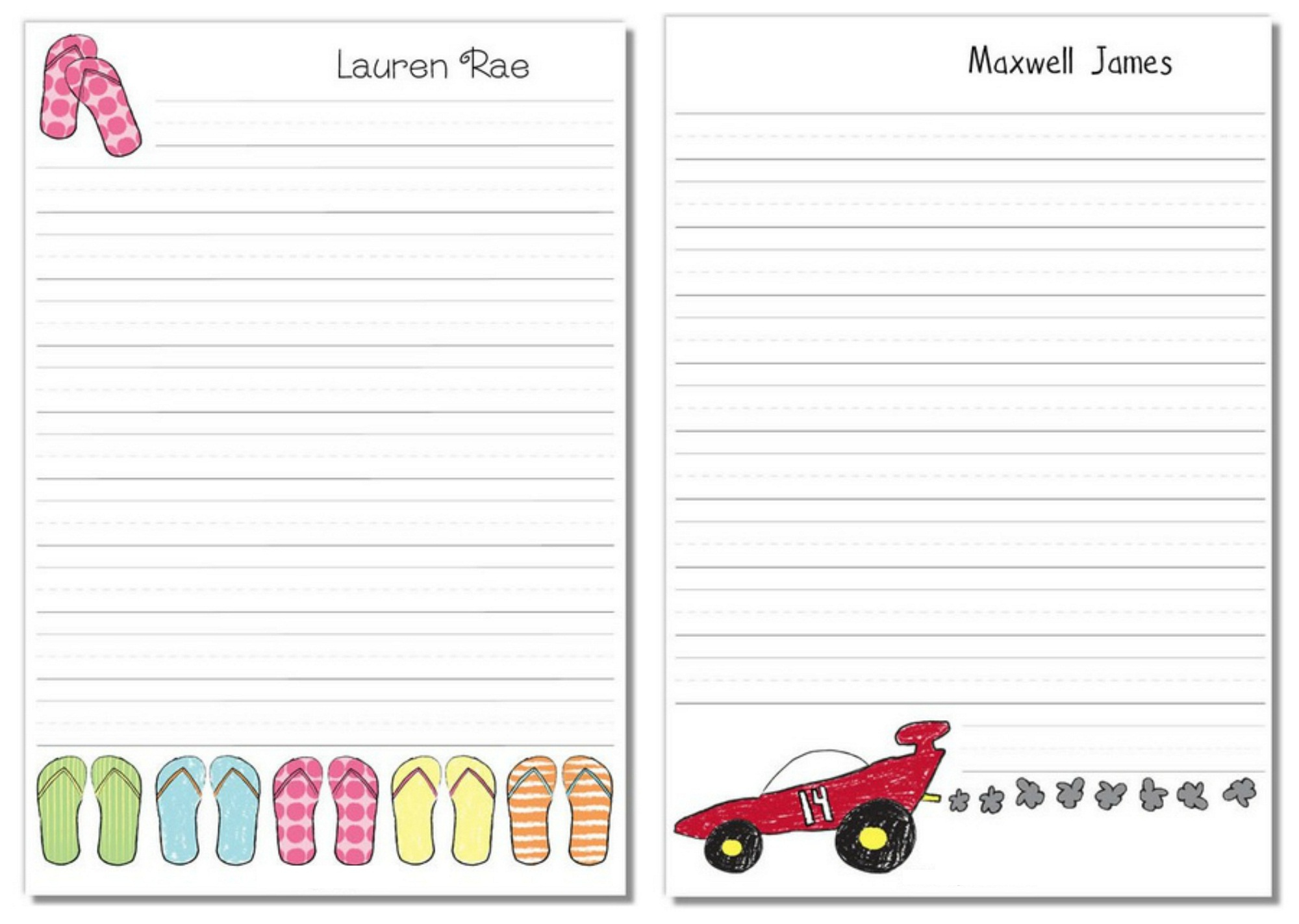 Free Lined Paper Printable Funny