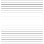 Lined Paper For Kids Printable Lined Paper Paper Template Free