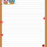 Lined Paper For Writing For Cute Writing Paper Letter Writing Paper