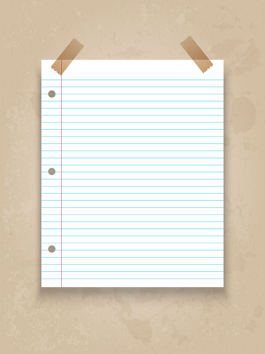 Lined Paper On Grunge Background 233781 Vector Art At Vecteezy