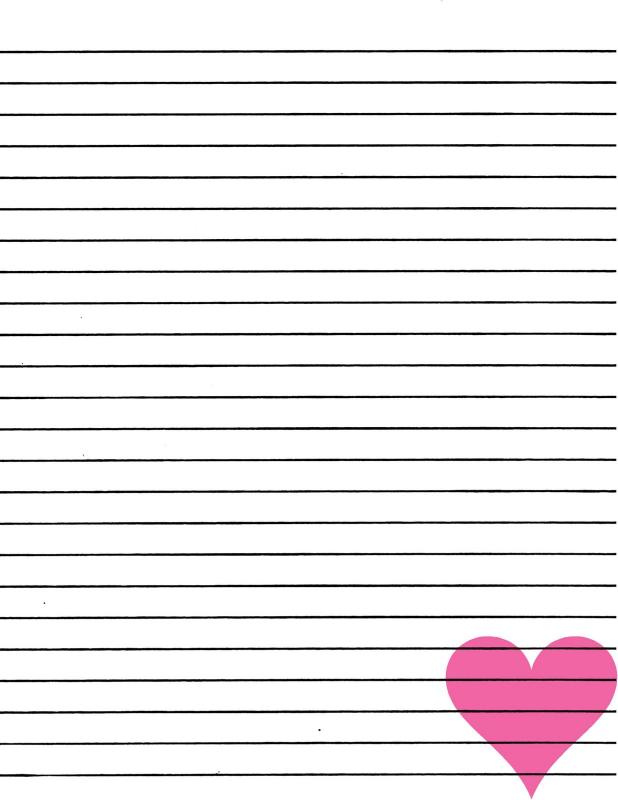 Lined Paper Printable Template Business