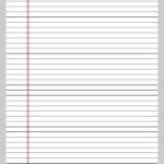 Lined Paper Template Free Premium Templates