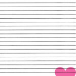 Lined Paper You Can Print Love 001 Printable Lined Paper Writing