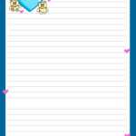 Love Letter Pad Stationery Free Printable Stationery Printable