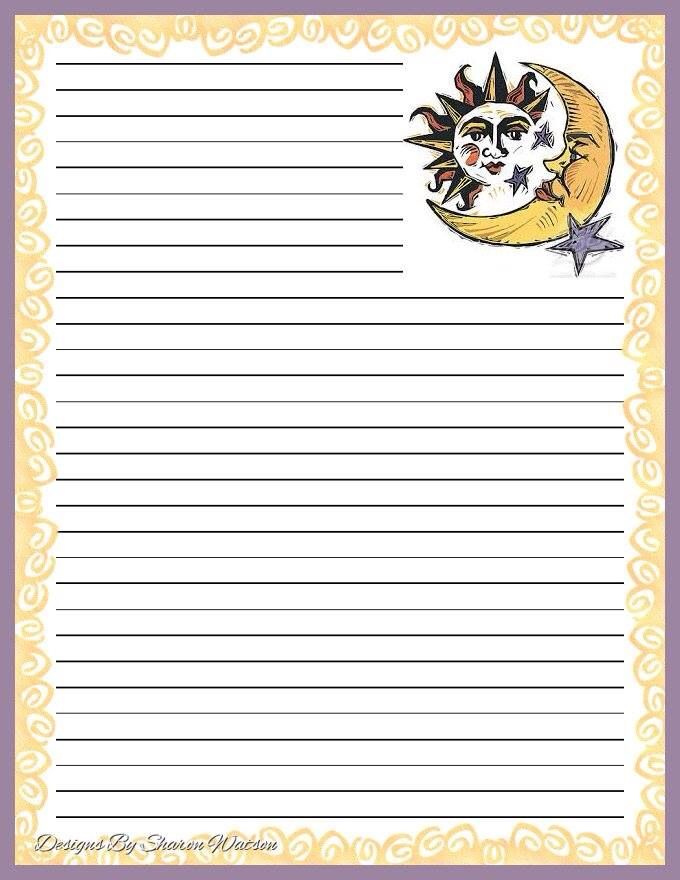 Pin By VERO On WRITING PAPER Writing Paper Printable Stationery 