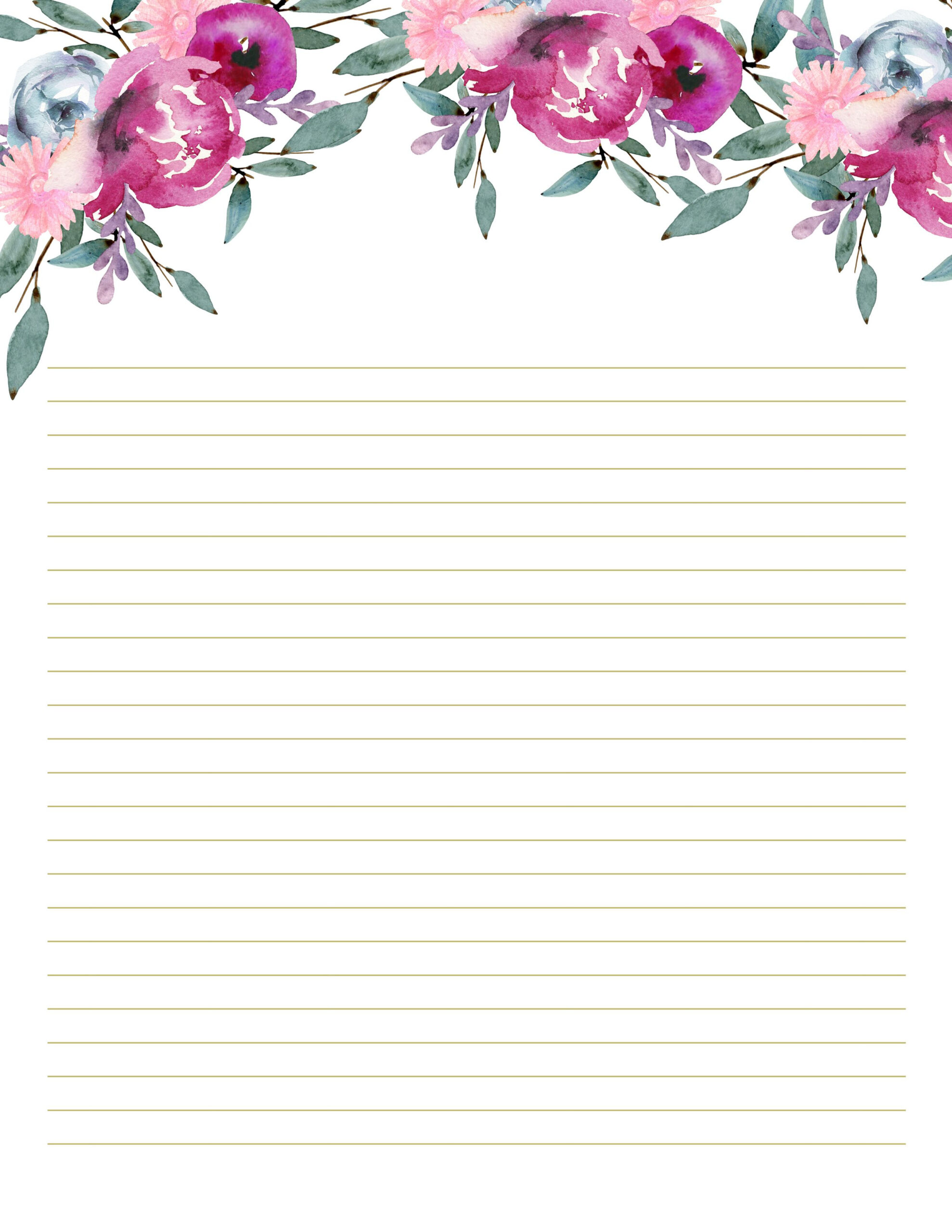 Pretty Lined Paper Simple Pretty Lined Paper Lined Papers
