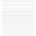 Primary Grade Lined Writing Paper Kindergarten Writing Paper Writing