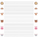 Primary Lined Paper Free Primary Paper Printable That Are Gorgeous