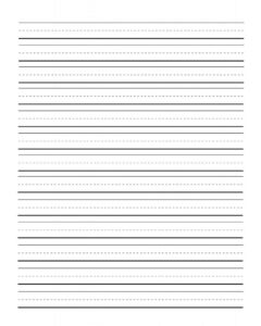 Print Sheets Two Lines First Grade Writing Paper Printable | Lined ...