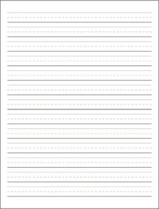 Printable Cursive Writing Paper Writing Paper Printable Handwriting ...