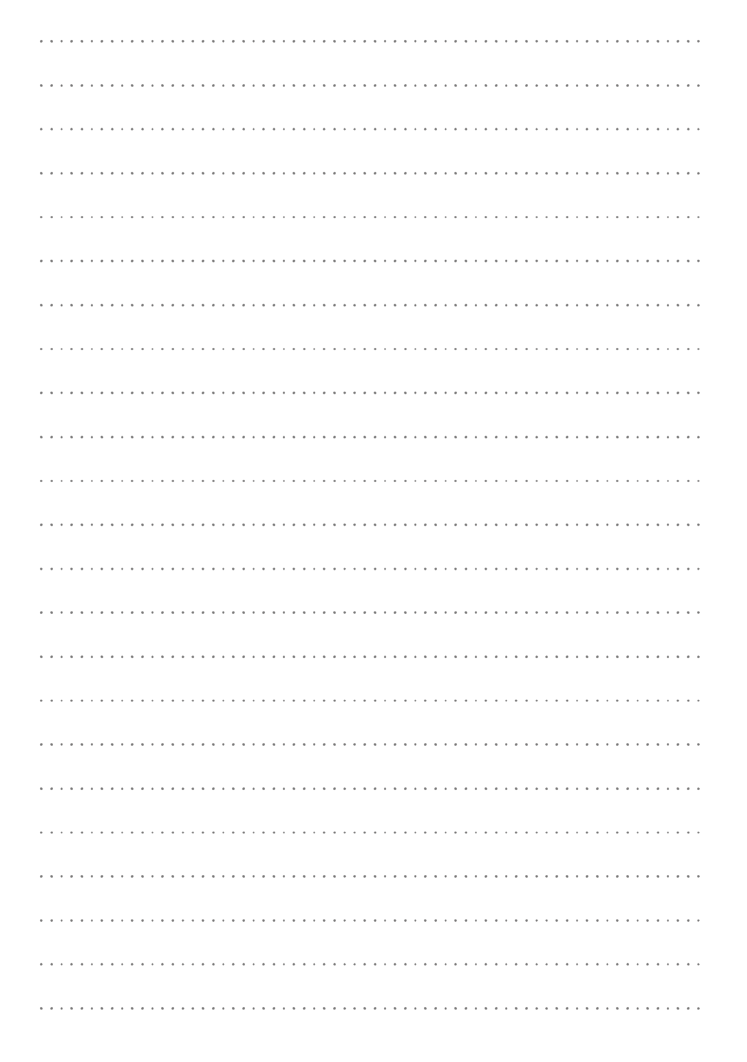 Printable Dotted Lined Paper Printables 8 7 Mm Line Height PDF Download 